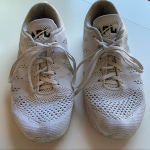 APL men’s white running shoe